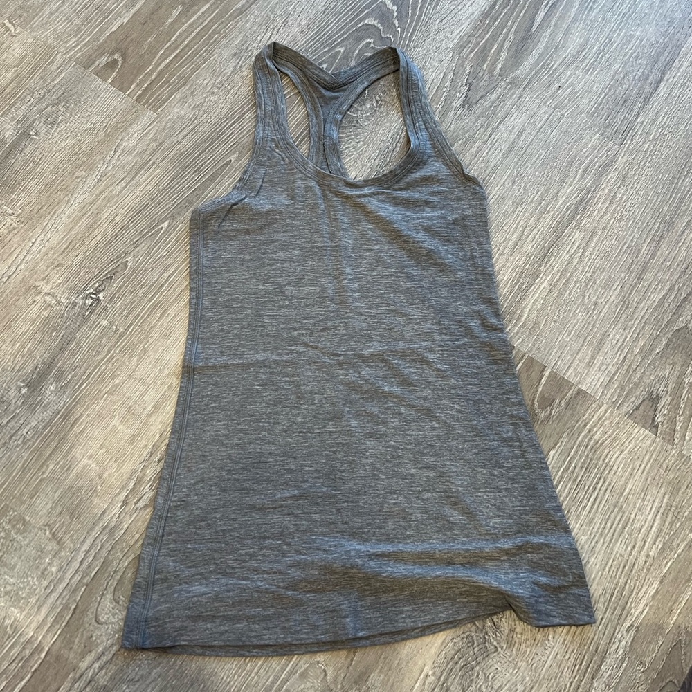Lululemon Racerback gray tank top